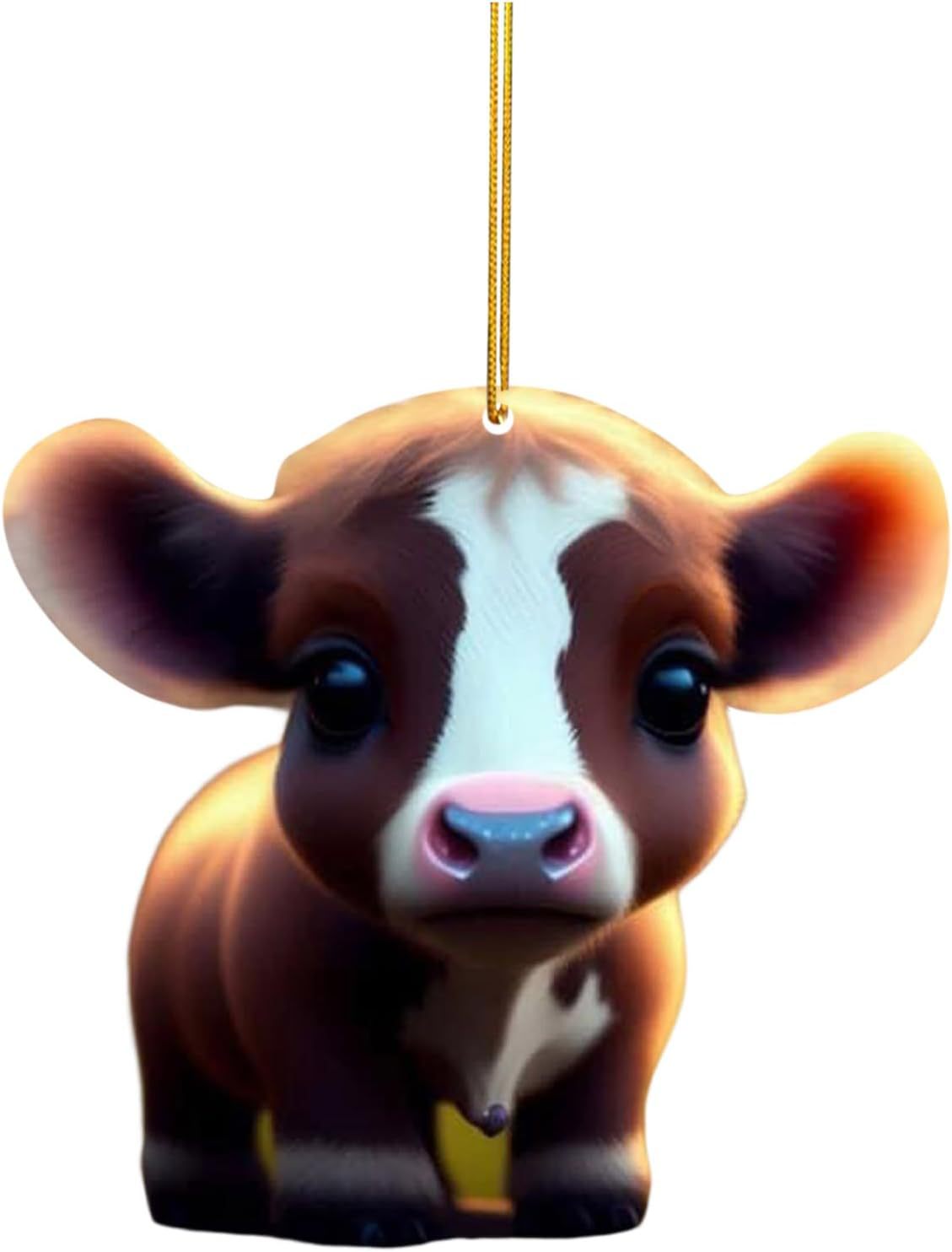 Wholesale Creative Cartoon Acrylic Pendant Car Christmas  Decorations